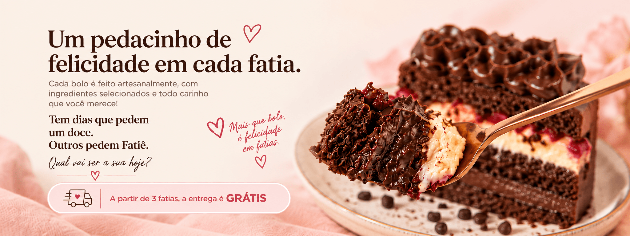 Fatiê — bolos e fatias artesanais